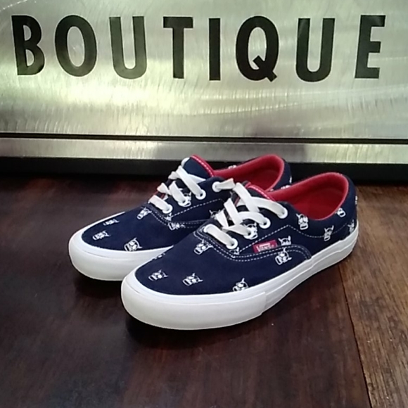 Vans Other - Vans Blue Suede Leather Skateboard Pro Mens 6